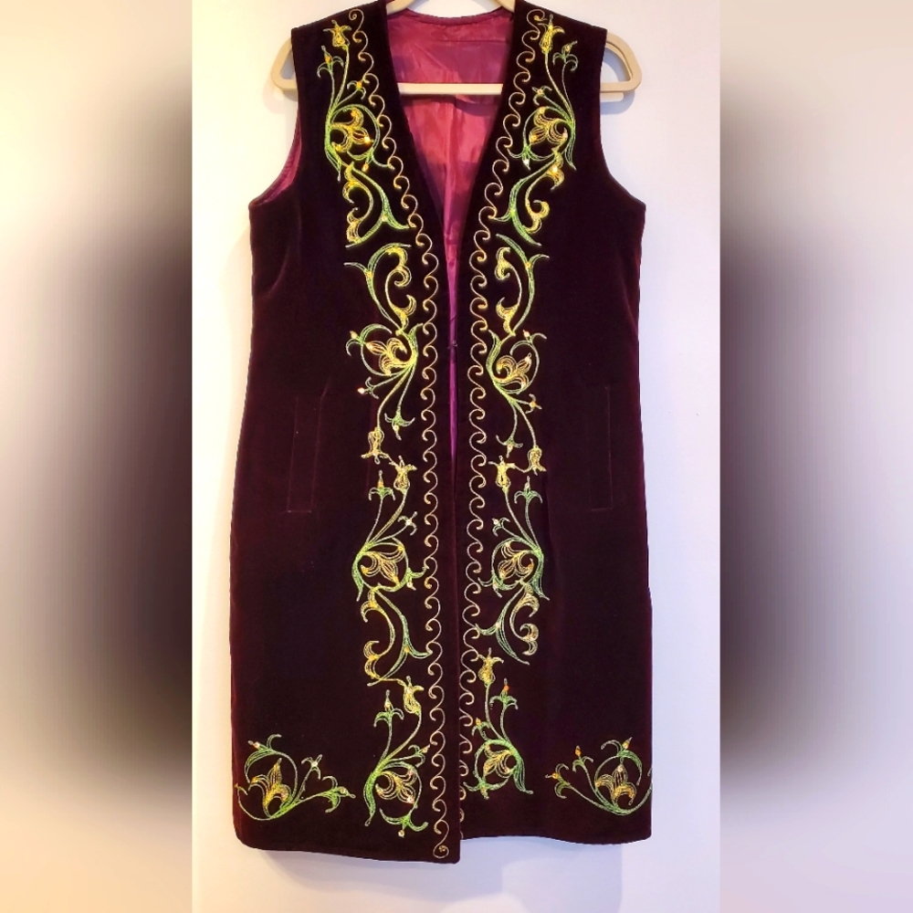 Velvet cardigan Size M/L
